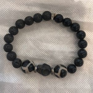 Beaded Stone Bracelet